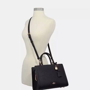 Coach Zoe Carryall Crossbody Bag - Black